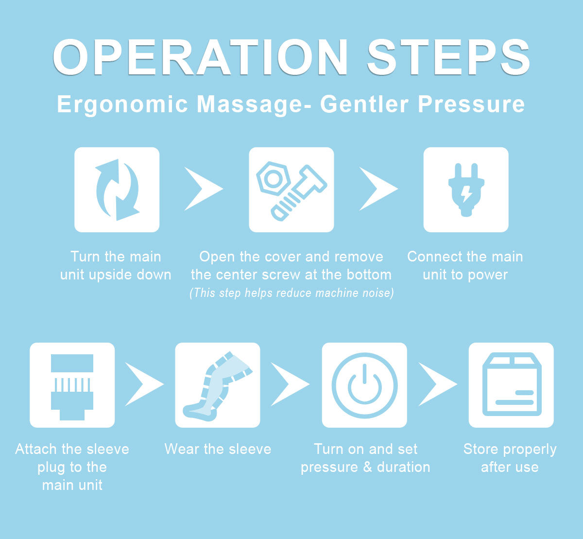 Air Wave Leg Massager