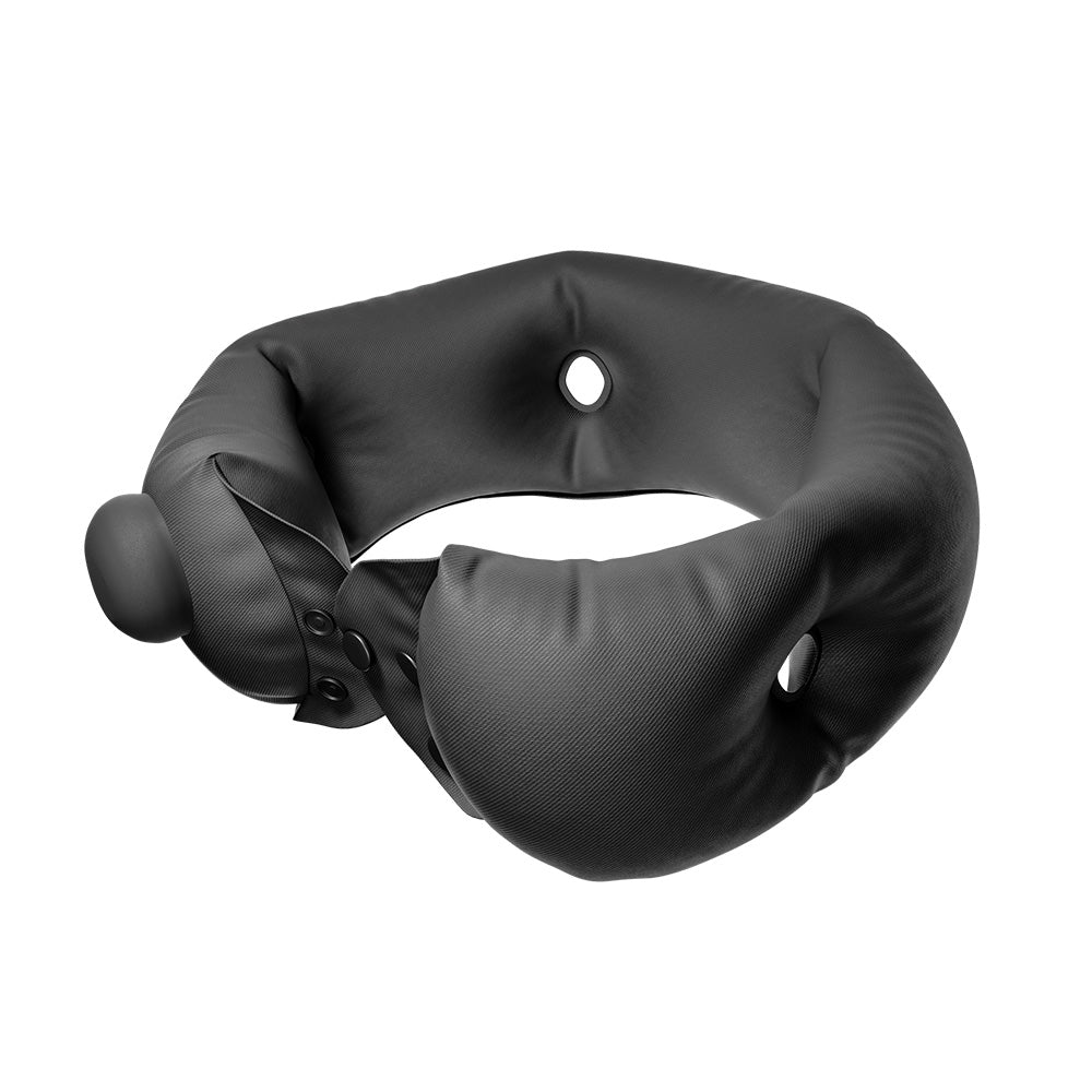 Inflatable neck pillow
