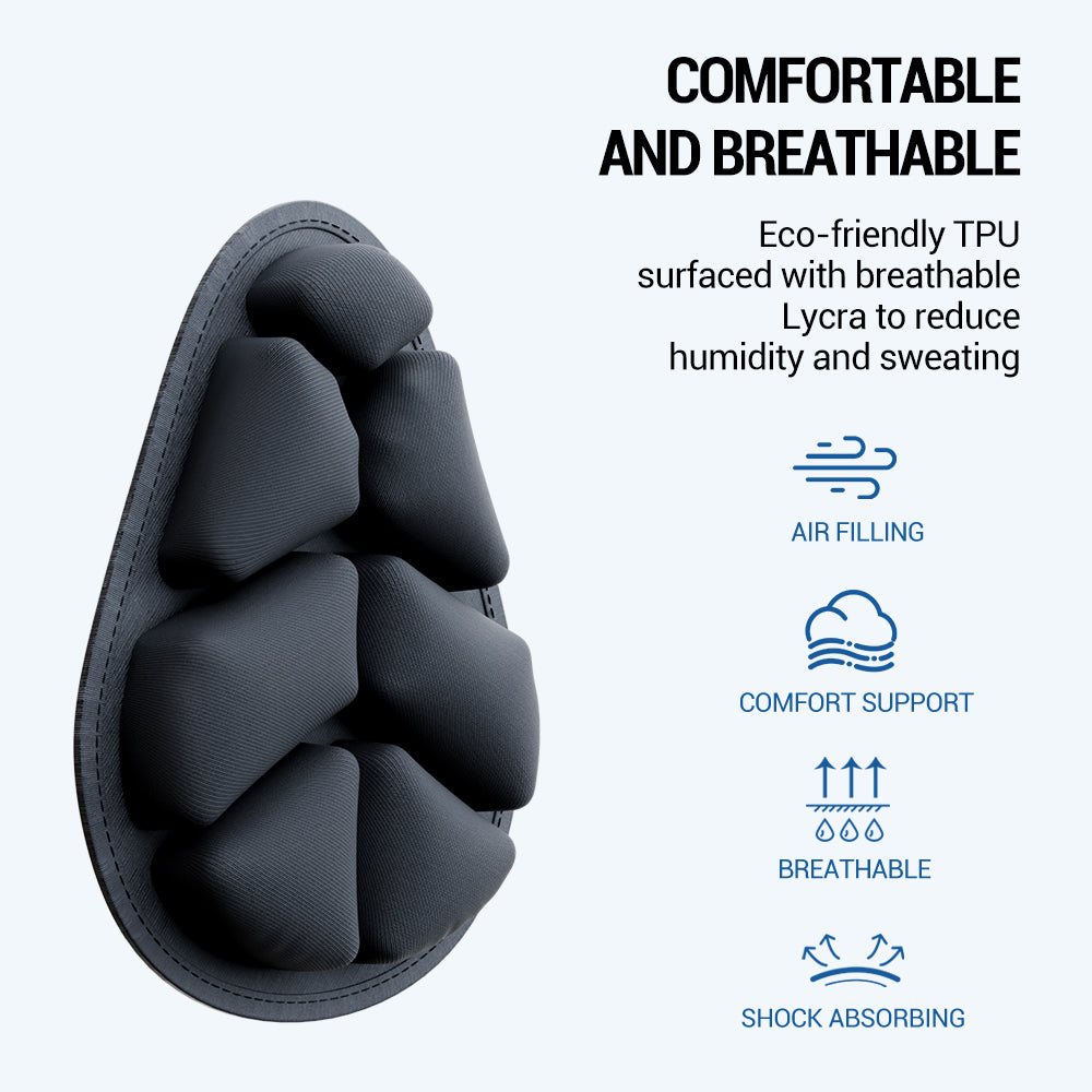 Bicycle inflatable seat cushion