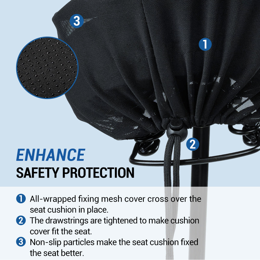 Bicycle inflatable seat cushion