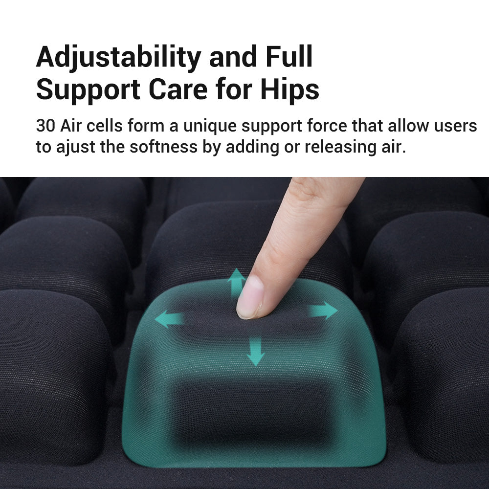 Anti-decubitus inflatable cushion