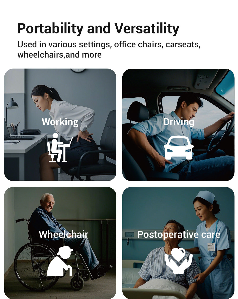 Anti-decubitus inflatable cushion