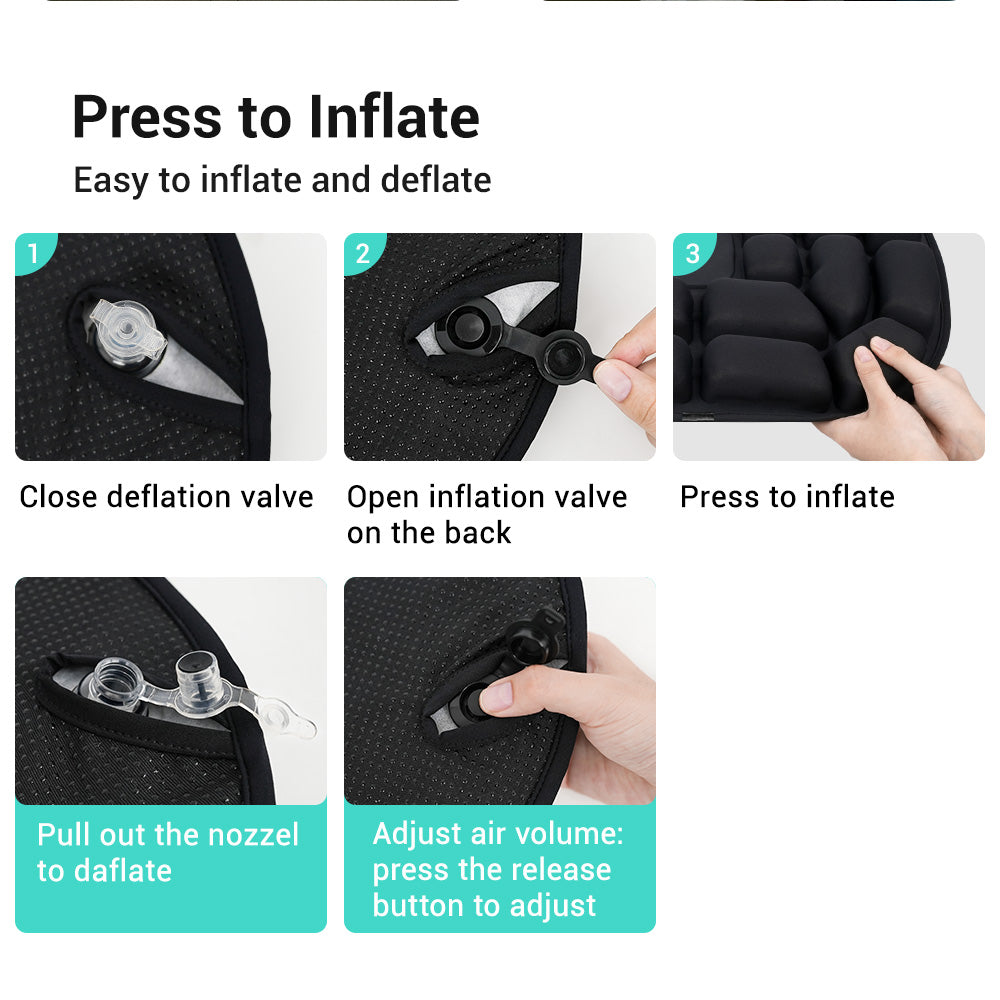 Anti-decubitus inflatable cushion