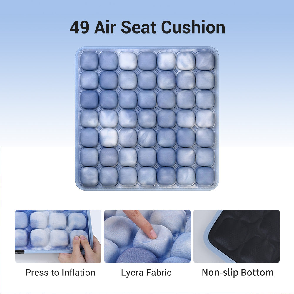 49 Airbag inflatable cushion with dyeing effect