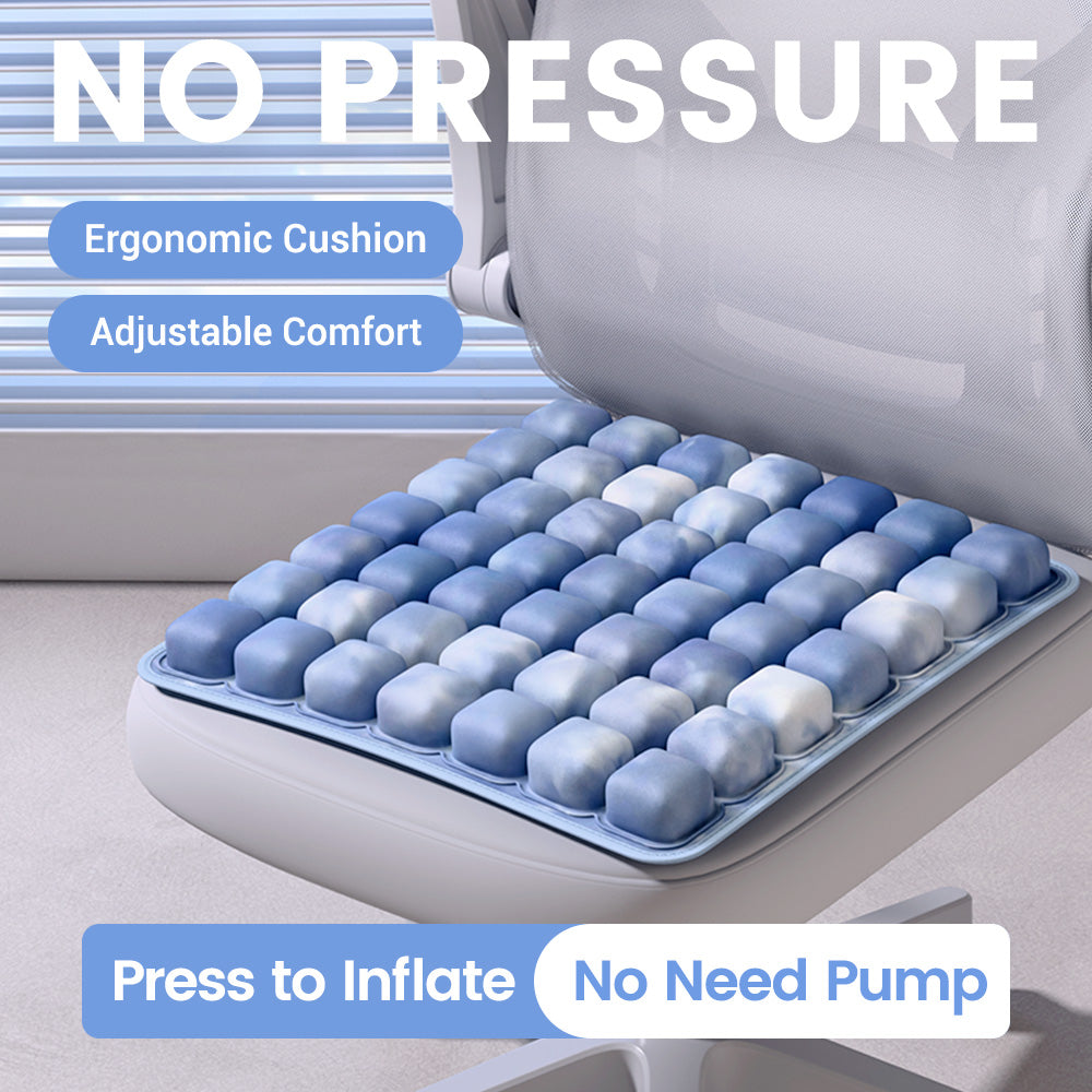 49 Airbag inflatable cushion with dyeing effect