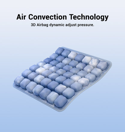 49 Airbag inflatable cushion with dyeing effect