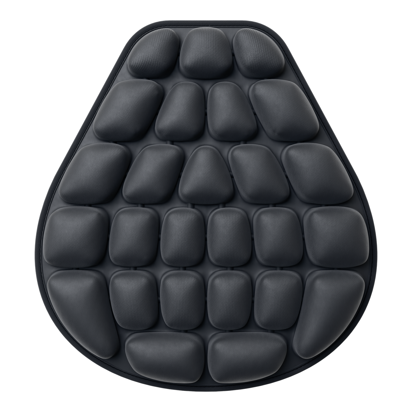 Motorcycle inflatable seat cushion
