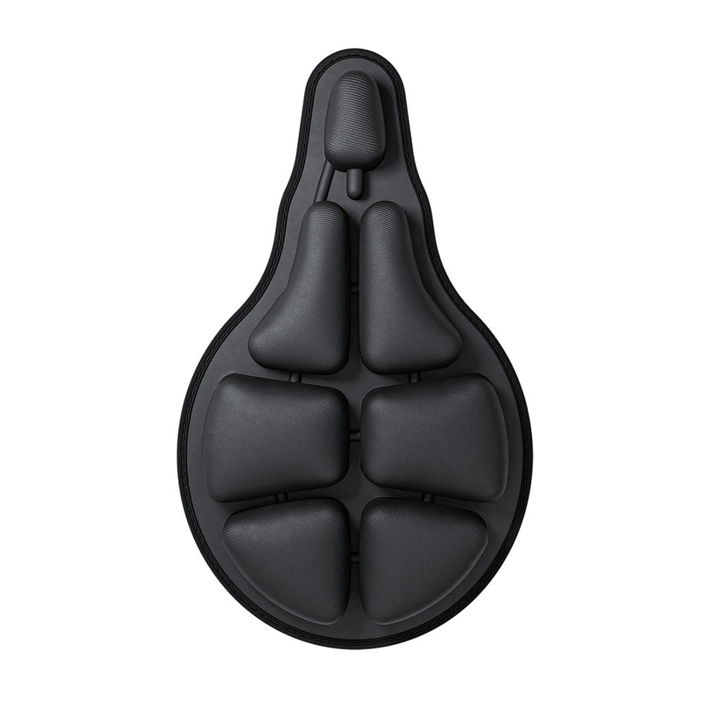 Bicycle inflatable seat cushion