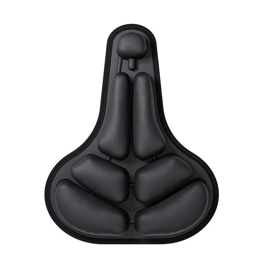 Bicycle inflatable seat cushion