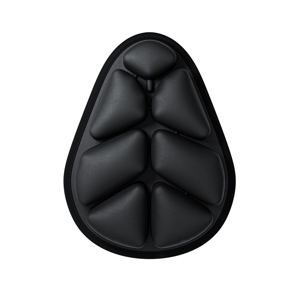 Bicycle inflatable seat cushion