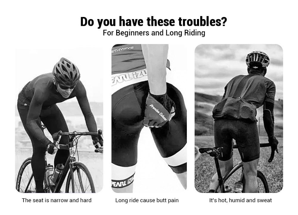 Bicycle inflatable seat cushion