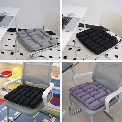 Double-sided inflatable cushion