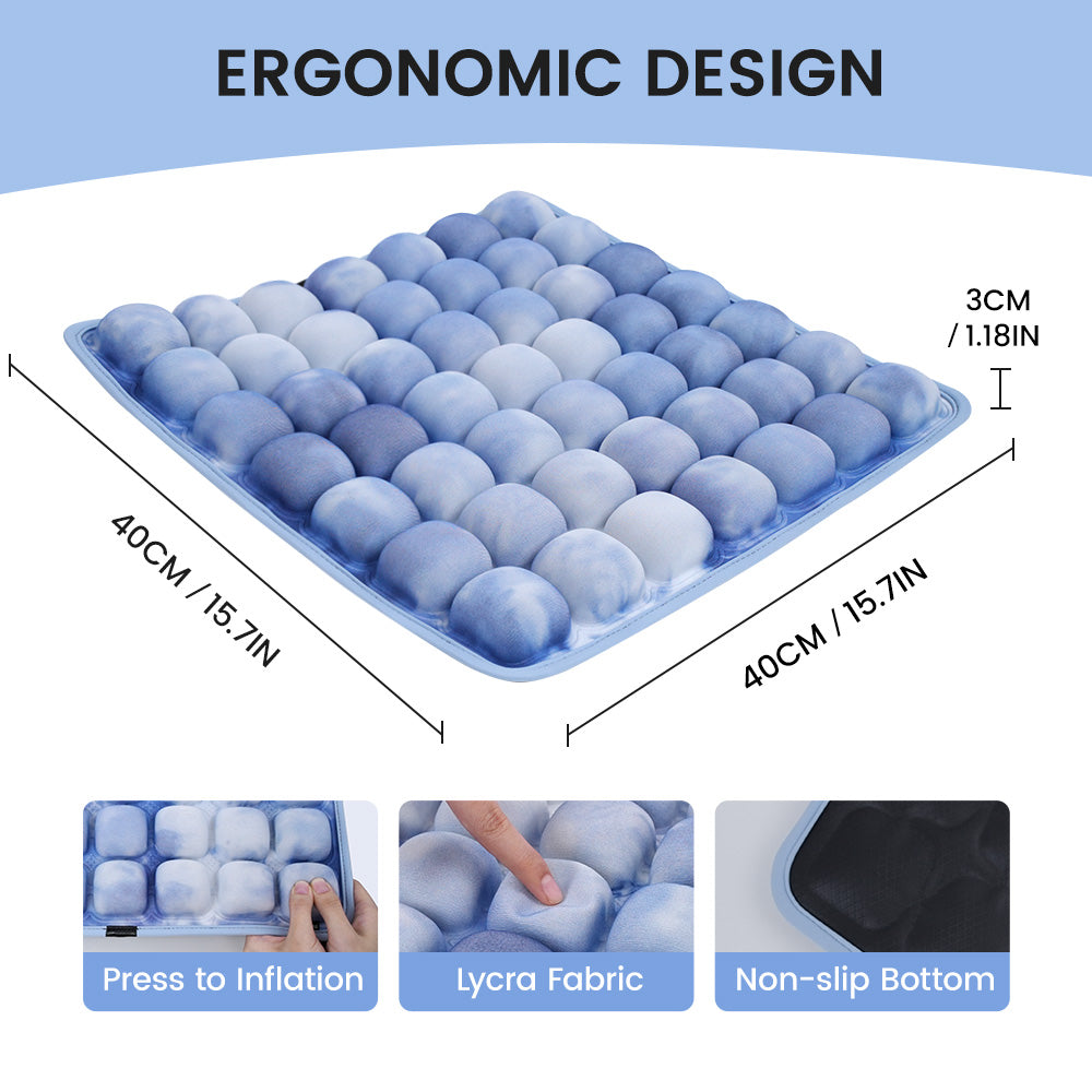 49 Airbag inflatable cushion with dyeing effect